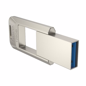 HOCO USB atmintukas USB A + USB C UD16 128GB USB3.0