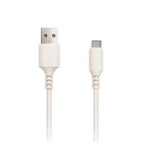Setty kabelis USB - USB-C 3,0 m 2A baltas NAUJAS