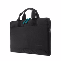 Tucano Smilza Super Slim Bag - Bag Bag MacBook Pro 14” / Air 15” / Pro 13" /Air / Notebook 14” / 13” (juodas)