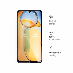 Apsauginis stiklas (m) - mėlynas