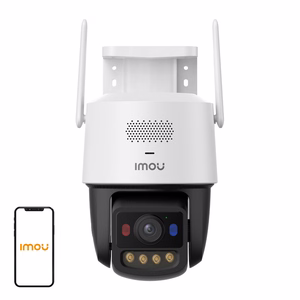 Belaidė IP kamera Imou Titan Pro 6MP, PTZ, kupolas, vidaus/lauko, juoda/balta