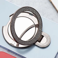 Telefono stovas CIRCLE MIRROR – lipnus – juodas