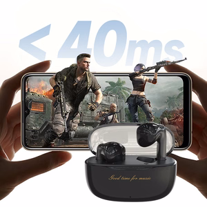 Dudao U8 TWS belaidės į ausį ausinės - juodos