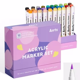 Akriliniai markeriai - flomasteriai ARRTX 30B, 30 spalvų