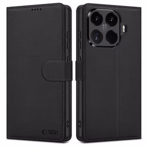 Dėklas Tech-Protect Wallet Xiaomi 17T juodas