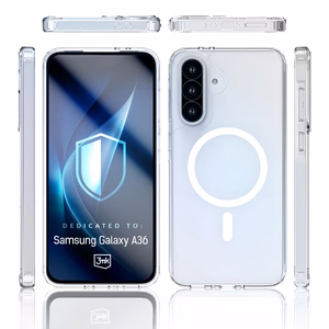 3mk Armor MagDėklas Samsung Galaxy A36 - skaidrus