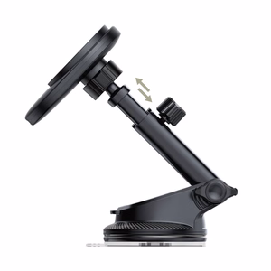 Tech-Protect V21 MagSafe Car Holder with 25W QI2.2 Inductive Charger for Cockpit/Windshield/Air Vent - Black