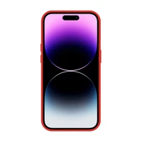 Tel Protect silikoninis Premium dėklas telefonui Iphone 15 Pro Max raudonas