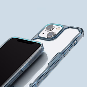 Nillkin Nature Pro dėklas telefonui iPhone 14 Plus, šarvuotas dangtelis, permatomas