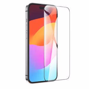 HOCO Apsauginis stiklas HD 5D Guardian shield (rinkinys 10-in-1) skirtas iPhone 15 Pro (juodas) (G14)