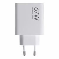 XIAOMI originalus įkroviklis USB A QC3.0 3A 67W MDY-15-ET baltas (bulk)