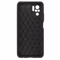 Tel Protect Carbon Elite dėklas telefonui Xiaomi Redmi Note 10/Note 10S/Poco M5S juodas