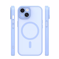 Mag Matt dėklas iPhone 14 6,1" šviesiai mėlynas