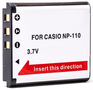 Casio, battery NP-110