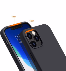 Silicone Case мягкий гибкий резиновый чехол для Xiaomi Redmi Note 10 5G / Poco M3 Pro чёрный