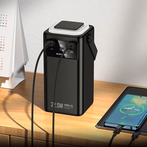 Išorinė baterija Power Bank Borofone BJ65B 22.5W 80000mAh juoda