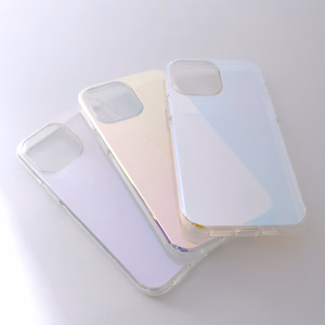 Aurora Case чехол для iPhone 13 гелевая неоновая крышка фиолетовый
