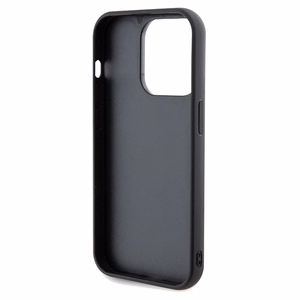Guess Disco Metal Script dėklas telefonui iPhone 14 Pro Max – juodas