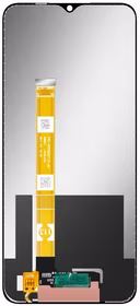 Ekranas Oppo A16/A16s/A54s (2021) su lietimui jautriu stikliuku Black ORG