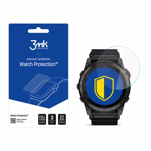 Hibridinis stiklas 3mk laikrodžio apsauga FlexibleGlass Garmin Tactix 7