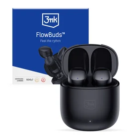 3mk FlowBuds belaidės ausyse Bluetooth ausinės - juodos