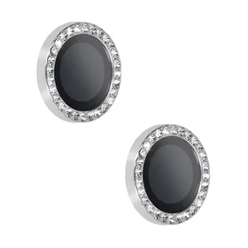 Apsauginis stiklas HARD DIAMOND kamerai (OBJEKTYVAS) Iphone 17 sidabrinis (2 vnt. objektyvams)