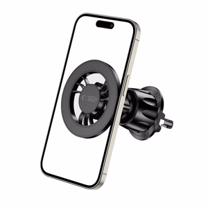Tech-Protect N56 magnetinis automobilio telefono laikiklis su MagSafe oro angai - juodas