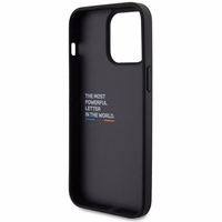 BMW Odinis Carbon dėklas telefonui iPhone 15 Pro Max - juodas