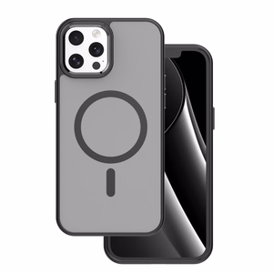 Frozen Magnetinis dėklas telefonui iPhone 12 Pro Max 6,7" juodas