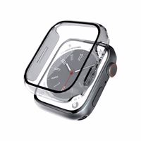 Crong Hybrid Watch dėklas - dėklas with Glass Apple Watch 41mm (Clear)