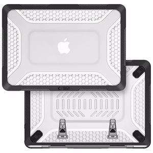 Tech-Protect Kevlar Pro чехол MacBook Neo 13" 2026 - черный и прозрачный