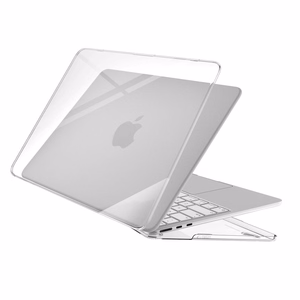 Tech-Protect Softshell deklas MacBook Air 13 colio 2023 / 2024 / 2025 / 2026, skaidrus
