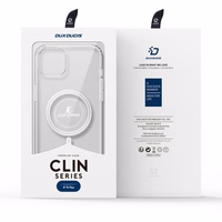 Dėklas Dux Ducis Clin Magsafe Apple iPhone 15 Plus skaidrus