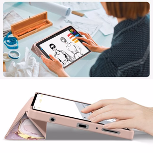 TechProtect SmartCase deklas Samsung Galaxy Tab A9 / A11 8.7 X110 / X115 / X133 / X135 - Spalvotas