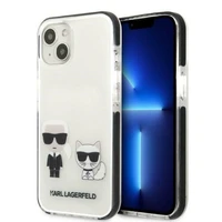 KARL LAGERFELD KLHCP13MTPECKW IPHONE 13/14/15 6.1 "DĖKLAS BALTAS / BALTAS KARL & CHUPETTE