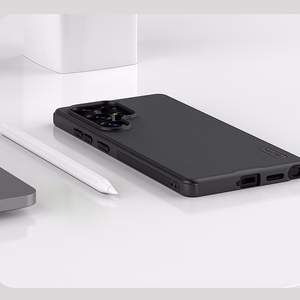Nillkin Super Frosted Shield Pro Magnetinis dėklas telefonui su MagSafe Samsung S25 Ultra - Juodas
