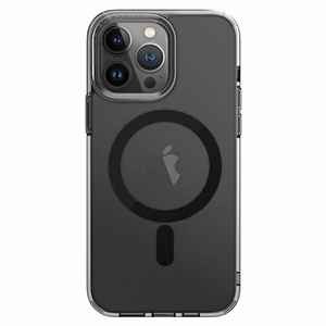 Uniq LifePro Xtreme Magclick Charging dėklas telefonui iPhone 14 Pro Max - pilkas ir juodas