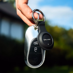 Blavec BTG-02 Bluetooth tracker with keyring for Apple and Android (BTBTG02-B), black