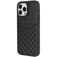 Audi tikros odos kietasis dėklas telefonui iPhone 13 Pro Max 6.7 – juodas