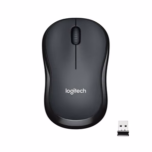 LOGITECH M220 Silent Black belaidė optinė pelė, 2.4GHz