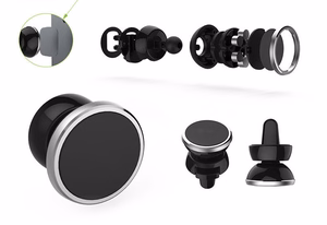 Automobilinis telefono laikiklis CPH-26, tvirtinamas ant ventiliacijos grotelių, magnetinis