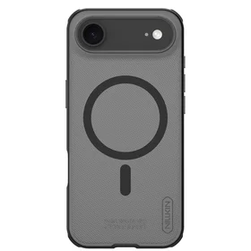"Nillkin Super Frosted Shield Pro MagSafe" dėklas, suderinamas su "iPhone 17 Air" - skaidrus, juodas