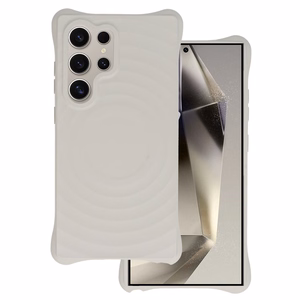 Tel Protect Wave Magnetinis dėklas telefonui Samsung Galaxy S23 Ultra pilka