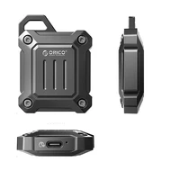 "Orico XAM2 M.2 2230 USB-C 3.2 taktinė sustiprinta diskų įkrova - juoda