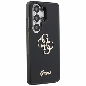Guess dėklas IML Big Metal 4G Script for Samsung Galaxy S26 Ultra juodas