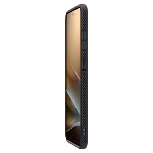 Spigen Liquid Air Dėklas telefonui Samsung Galaxy S25 - matinė juoda