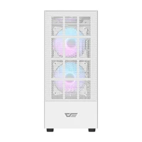 Darkflash A290 computer case (white) + 3 RGB fans