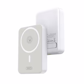 XO išorinė baterija magnetic PR231 20W 10000mAh baltas