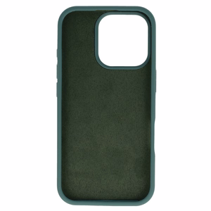 Tel Protect silikoninis dėklas telefonui Iphone 16 Pro tamsiai žalias