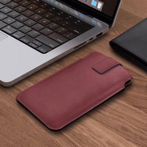Tech-Protect SM65 dėklas 6.0–6.9" išmaniesiems telefonams - bordo